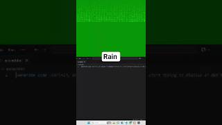 The MATRIX Code Rain in JavaScript! | Canvas Animation Tutorial | Code Skillzz
