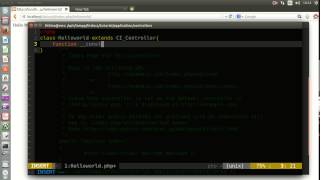 HelloWorld Controller Codeignitor