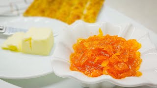 [SUB] how to make carrot jam | carrot jam persian (Simple and delicious)