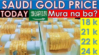 2021 Saudi Gold Price TODAY 21 Karat Gold