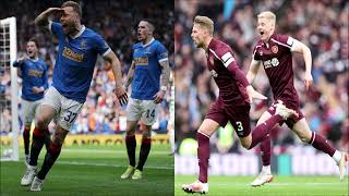 HEARTS AND RANGERS ADVANCE TO THE SCOTTISH CUP FINAL!!!! #HEAHIB #CELRAN #SCOTTISHCUP