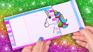 DIY Unicorn Art || Rainbow Art Ideas And Hacks For Kids