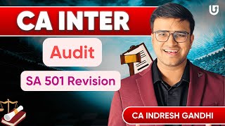 CA Inter Audit SA 501 AUDIT EVIDENCE—SPECIFIC CONSIDERATIONS FOR SELECTED ITEMS Revision | Indresh