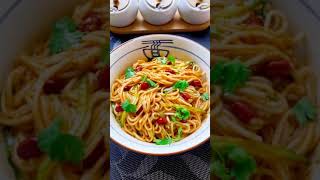 Chinese fried noodles Chinese Foods Recipes Asian Cuisine  #Shorts​​​​​​​​​​​​​​ #YouTubeShorts