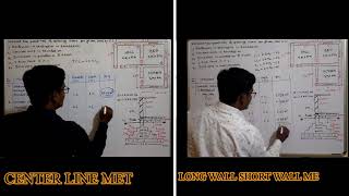 3 ROOMS QUANTITIES BY CENTRE LINE METHOD