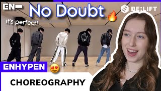 ENHYPEN (엔하이픈) 'No Doubt' Dance Practice | Russian Reaction