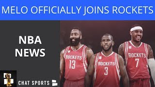 NBA News: Rockets Sign Melo, JR Smith Investigation, Nate McMillan Extension, John Wall On The East