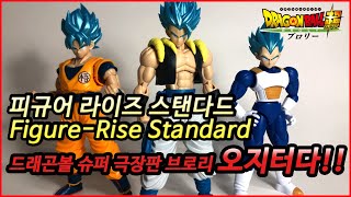 드래곤볼 피규어 라이즈 스탠다드 초사이어인블루 오지터 리뷰 [Figure Rise Standard] Super Saiyan Blue Gogeta