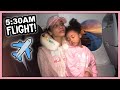 First Time FLYING with my Toddler! | MOM VLOG