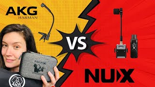 BEST Wireless SAX Mic NUX B6 VS AKG WMS45