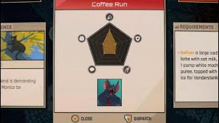 Dispatch All Z-Team reactions to coffee run