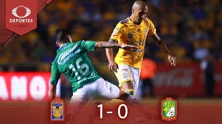 Tigres toma ventaja en la final | Tigres 1 - 0 León | Clausura 2019 - Final Ida