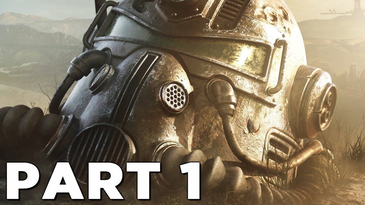 FALLOUT 76 Walkthrough Gameplay Part 1 - INTRO (PS4 PRO) - YouTube