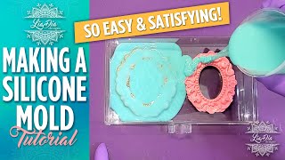 EASY DIY - How to Make a Silicone Mold for Resin Art | Easiest Mold Making Tutorial