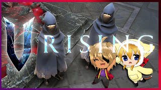 【V Rising】7日目は人間に変装 - 2人で遊ぶ吸血鬼サバイバル･クラフト【日本語化】