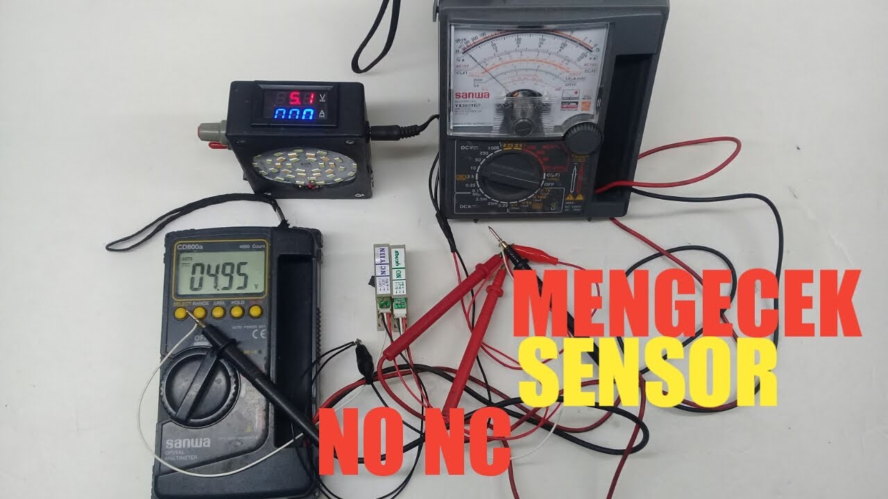 Cek Sesnsor No Nc Youtube