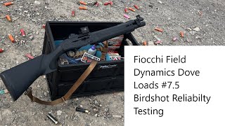 Fiocchi Field Dynamics Dove Loads #7.5 Shot Testing (Beretta A300 Ultima Patrol)