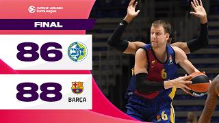 SIXTEEN Point DEFICIT Vanishes | Maccabi - FC Barcelona | BASKETBALL HIGHLIGHTS R14 2024-25