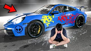 VANDALIZARON EL PORSCHE GT3 EN LA NOCHE Y NO SÉ CÓMO VOY A PAGARLO - Yair17