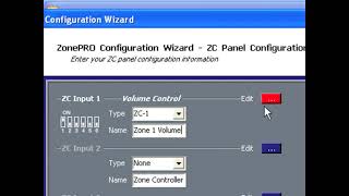 dbx | Part 16 ZonePRO Configuration Wiazrd ZC Panel Configuration   Video Manual Series