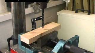 Pillar drill demonstration