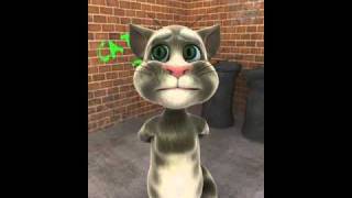 Talking Tom Saying Goodmorning