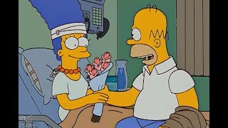 The Simpsons - Marge Has A Caring Husband !