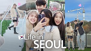 Beauty+City 💌🇰🇷 Seoul Vlog | Beauty faves | Hanging out with new friends | Mukbang | Namsan tower