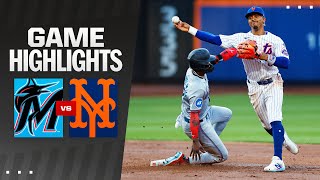 Marlins vs. Mets Game Highlights (6/12/24) | MLB Highlights