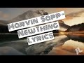 Marvin Sapp - New Thing (Official Audio) Lyrics