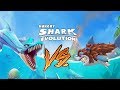NESSIE (Plesiosaurus) VS WERESHARK - Hungry Shark Evolution - Android Gameplay [FHD]