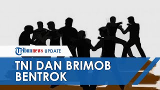 Kronologi TNI dan Brimob Bentrok di Maluku, Hanya Gara-gara Tak Terima Ditegur karena Tak Pakai Helm