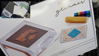 Spellbinders Glimmer Hot Foil System Unboxing, Review \u0026 First Impressions! Spoiler: It's Great!