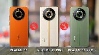 Realme 11 vs Realme 11 pro vs Realme 11 Pro plus // Perbandingan #63