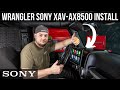 Jeep Wrangler JK Sony XAV-AX8500 Plug & Play Kit Installation | 2007 - 2018 Jeep Wrangler JK