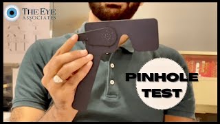 Pinhole Test (Best Corrected Visual Acuity)