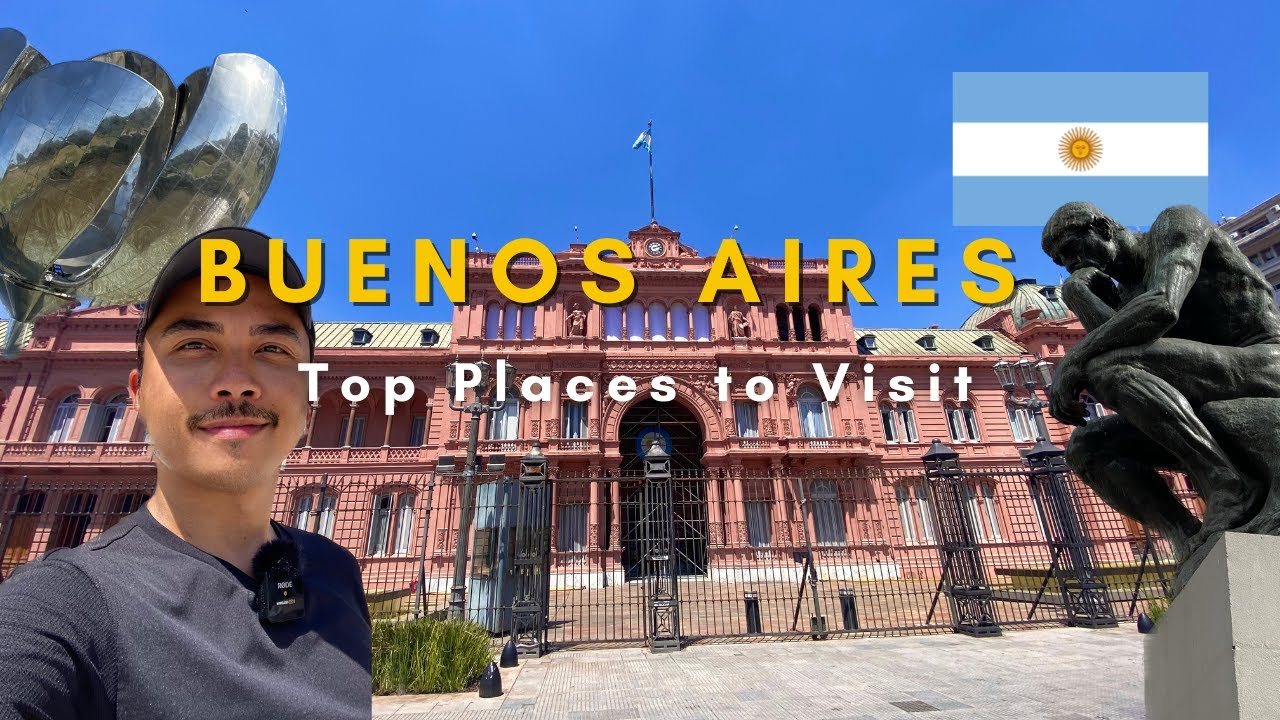 Argentina Vlog: Buenos Aires Top Places To Visit | Walking Tour Of The ...