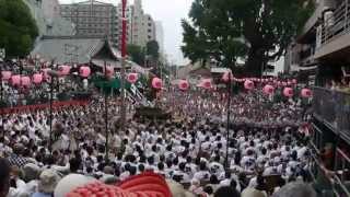 追い山ならしの祝いめでた140712