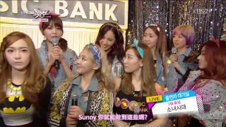 【HD繁中字】130111 少女時代 SNSD - 一位候補待機室中字