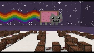 Nyan Cat [Minecraft Noteblocks]