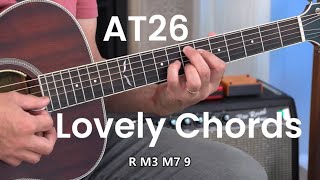 Lovely Chords Guitar Wisdom Lesson (first section of AT26)