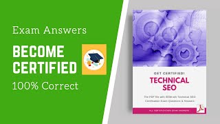 Technical SEO Exam Answers 🎓 100% correct #yzydo