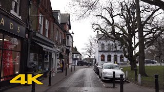 Harpenden Walk: Town Centre【4K】