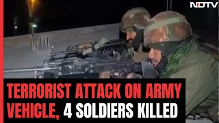 Poonch Terror Attack: 4 Soldiers Killed In Action After Encounter With Terrorists In J&K