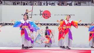 [4K] 空～Ｑｏｕ～　高知よさこい祭り 2019 本祭2日目 (中央)