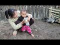 20 year old single mother takes care of plants, harvests bananas to sell, cooks [ Lý Tiểu Hông ]