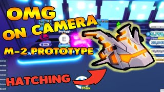 OMG! HATCHING MYTHIC M-2 PROTOTYPE ON CAMERA | Roblox-Pet Simulator X