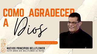 COMO AGRADECER A DIOS