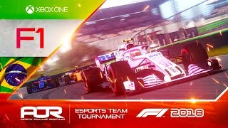 F1 2018 | AOR Esports Team Tournament | XB1 | R9: Brazilian GP