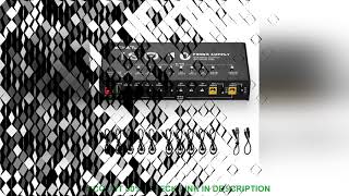 MOSKY-Guitar Effect Pedal Power Supply 10 saídas DC isoladas saída USB 5V acessórios de proteção 9V